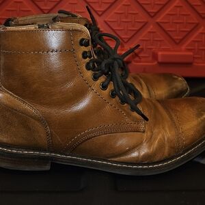 Crown Vintage Tan Leather Oxfords